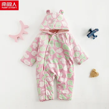 

nanjiren baby suit baby crawl Casual soild Homewear Leisure Suit Comfortable Pajamas cotton warm breathable-04