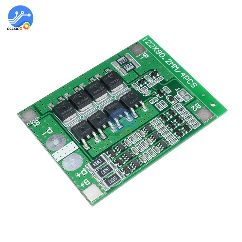 Защитная плата PCB 11 1 Для зарядки литий ионных батарей 3S 12 6 в 18650 25 А блок питания