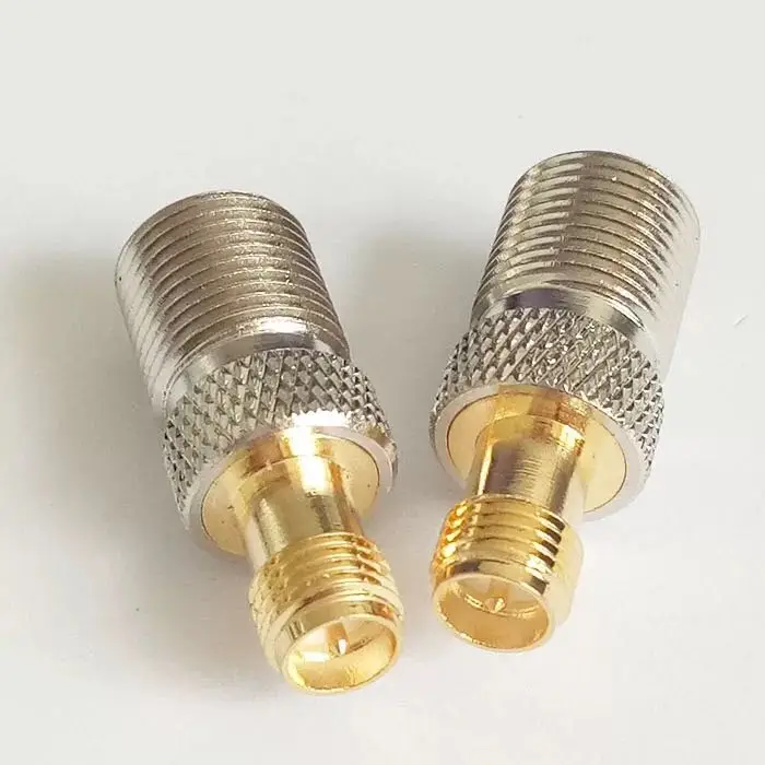 

10pcs SMA Female to F Female SMA Female to F Female External Thread Inner Needle F to SMA RP Female