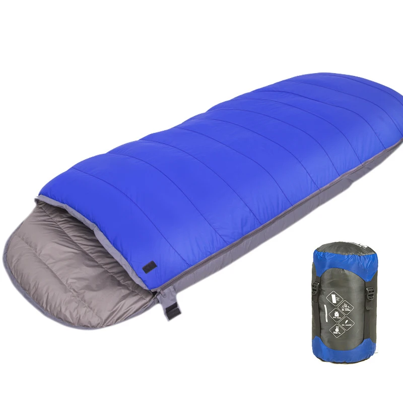 1,55 кг/1,85 кг/2,15 кг сверхлегкий спальный мешок-конверт, зимний спальный мешок на утином пуху для отдыха на природе-10-20 градусов, удобно