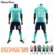 DIY Custom Jerseys Football Men & Kid Soccer training Set ,Детская футбольная команда Джерси Шорты Одежда , униформа Futebol спортивный костюм