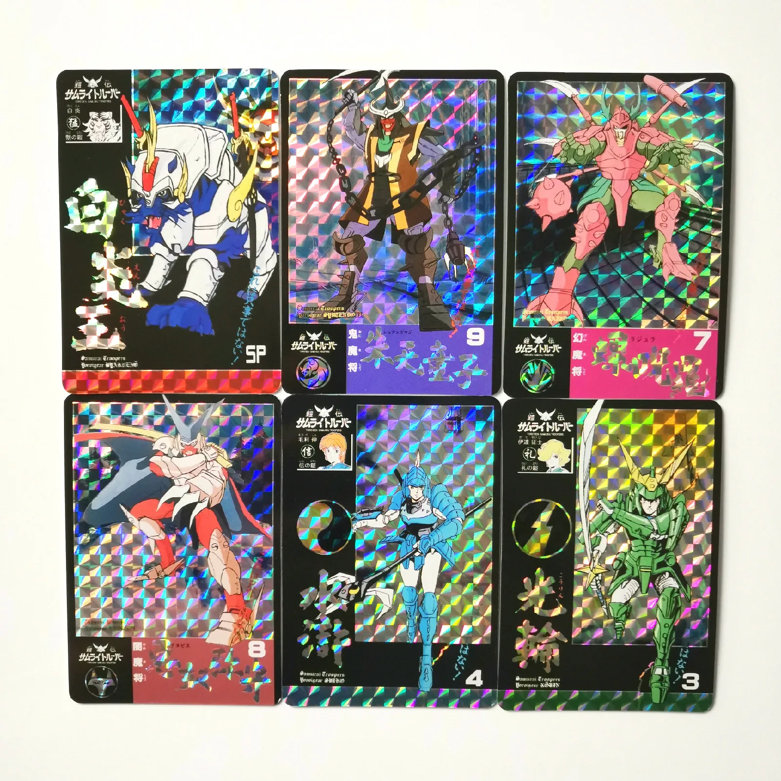 11 шт./компл. TOYCARD YoroiDen-самурая десант Ronin Игрушки Воины хобби Коллекционные вещи игра Коллекция аниме-открытки