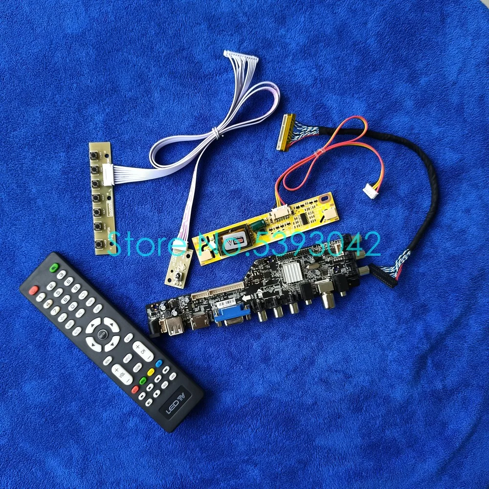 Для LM190E08 (TL)(J2)/(TL)(J4)/(TL)(J5)/(TL)(J7) 1280*1024 2CCFL 3663 цифровой DVB-T USB + AV LVDS 30-контактный
