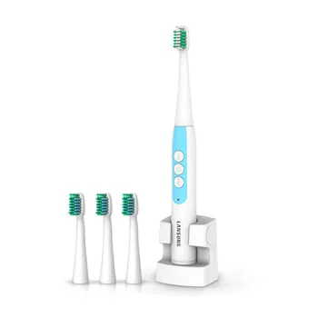 

Wireless Induction Charging Ultrasonic Electric Toothbrush Waterproof Oral Hygiene Portable Electric Teeth Brush With 4 Head