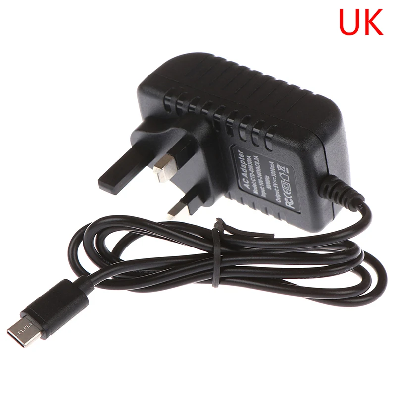 Power Supply Adapter Type-C 5V 3.0A US/EU/UK/AU Plug for Raspberry Pi 4