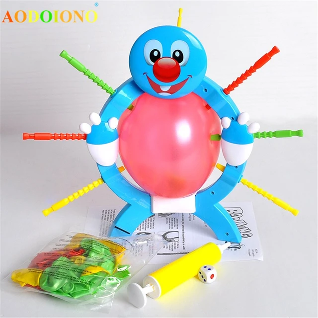 Crazy Fun Family Game Toy Plastic Balloon Boom Burst Stimulating Interesting Balloon Game for Parent Child Kids Playing Awards 2