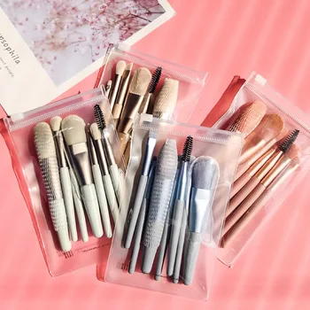 

Beauty Makeup Makeup Set Brushes Loose Powder Brush Foundation Brush Highlight Brush Eyeshadow Brush Oblique Eyebrow Brush Lip B