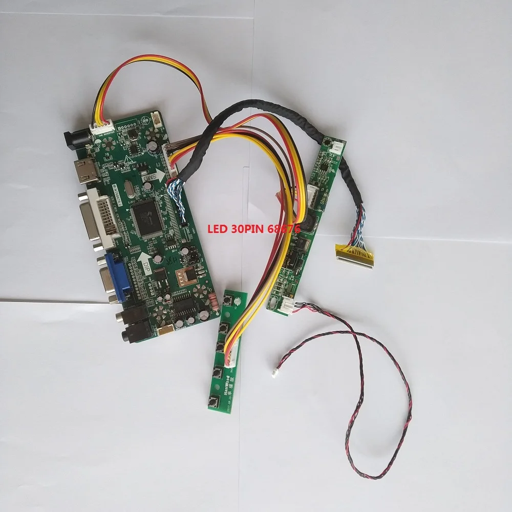 

For LM240WU8 series LVDS LED Controller board kit screen monitor M.NT68676 HDMI Audio VGA DIY 1920*1200 VGA 24" panel