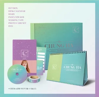 

[MYKPOP]~100% OFFICIAL ORIGINAL~KIM CHUNG HA 2020 SEASON'S GREETINGS Set, KPOP Fans Collection-SA19122303