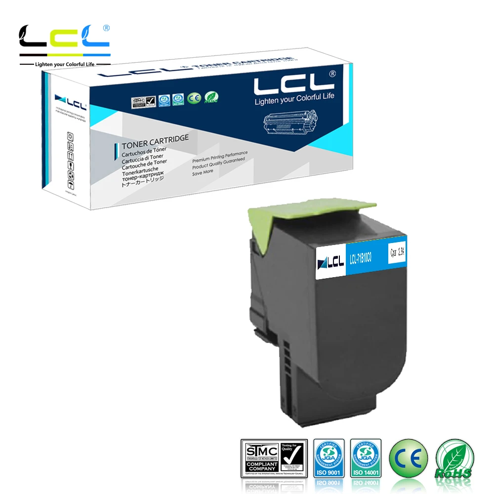 Lexmark 71B10K0 CS317dn CX317dn CS417dn CX417de CS517de CX517de Black Return Program Cartridge Toner