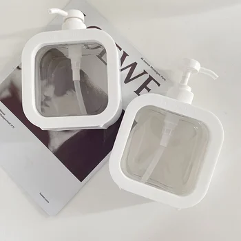 

500ML Large Capacity Soap Dispenser Travel Bottled Shower Gel Shampoo Press Type Empty Soap Dispenser Bottle Container