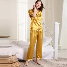 Сексуальная Женская пижама для женщин, домашняя одежда кигуруми, ночная рубашка с длинным рукавом, длинные штаны, одежда для сна, однотонное короткое ночное белье, комплекты h4