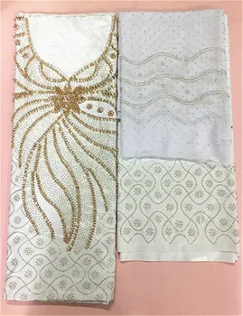 

bazin riche brocade heavy beads and stones lace white lace fabric bazin riche fabric guinea brocade fabric cotton brocade 7yards