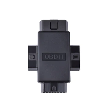 OBDII OBD2 16 контактов 1 штекер на 3 гнезда разветвитель адаптер OBD2 разветвитель соединителя OBDII OBD2 16 контактов 1 штекер на 3 гнезда разветвитель адаптер OBD2 разветвитель соединителя