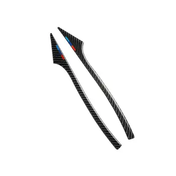 

Rearview Mirror Anti-Rub Strips Protector Carbon Fiber For BMW E60 F10 F07 F01 Car Anti-collision Strip Mirror Stickers Styling