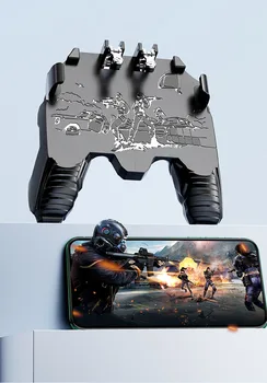

K31 For PUBG Moible Controller Gamepad Free Fire L1 R1 Triggers PUGB Mobile Game Pad Grip L1R1 Joystick for iPhone Android Phone