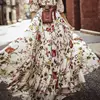 New trendy Womens Boho Summer Long Dress Floral Maxi Dress Party Evening Summer Beach Sundress Plus Size Vestidos de festa S-XL ► Photo 2/6