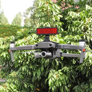 

For Mavic 1/2 LED Display Screen Kit With Bluetooth Editing Text Pattern For DJI mavic pro/mavic 2 Drone Expansion Accessories