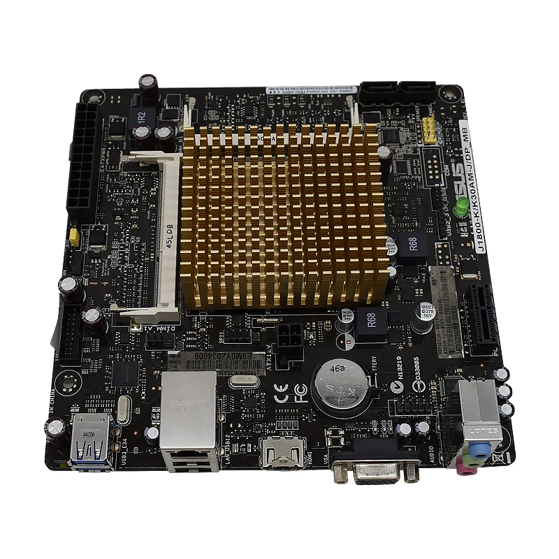 For ASUS ITX motherboard J1800K/K30J/DP DDR3 17*17 Mini board