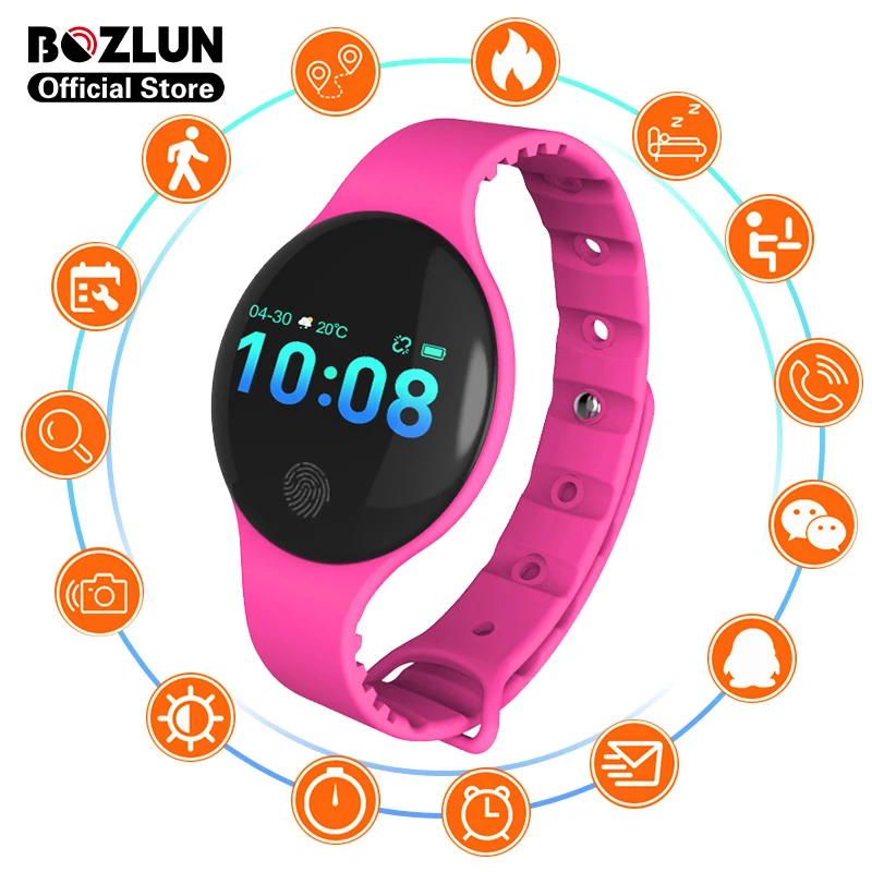 

Bozlun TLW08Plus Smart watches Waterproof Sports For Women men kid Smartwatch Sleep Monitor Fitness Tracker for iphone phone