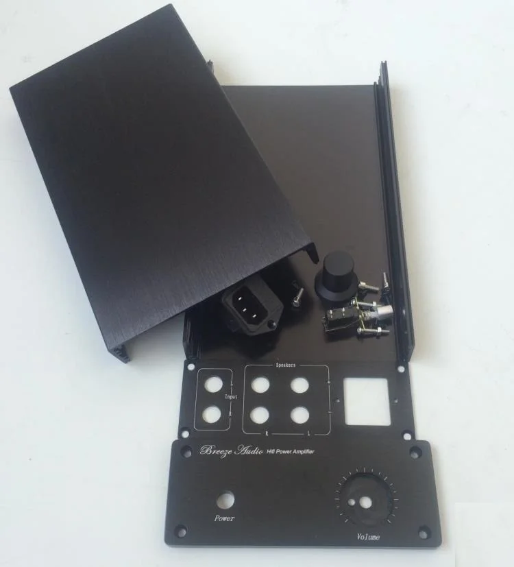Size W155 H60 D261 Headphone amplifier preamplifier case DIY Chassis Preamp AMP Power Amplifier 1506