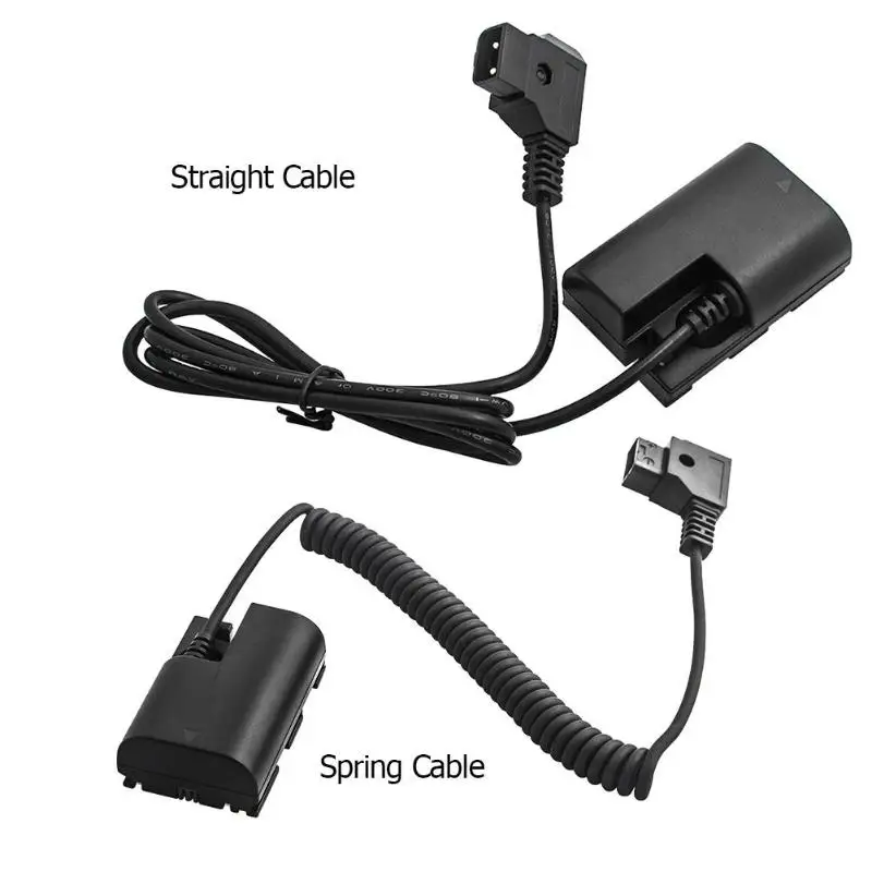 

D-TAP B-Type to LP-E6 Dummy Battery Adapter Power Supply DC Coupler for Canon 5D2/5D3/5D4/6D2/60D/7D2/70D/80D/5DSR DSLR Camera