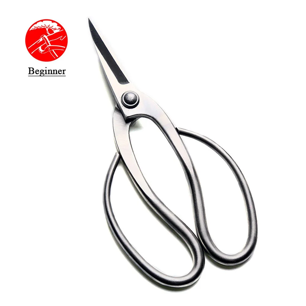 Beginner Grade 190 mm root pruning scissors 3Cr13 Alloy Steel bonsai tools from TianBonsai