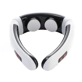

Multifunction Smart Neck Massager Battery Charging Cervical Vertebra Instrument Magnetic Therapy Neck Treatment without battery