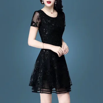 

Beautifical french net lace 2018 lace fabrics with stones high quality black tulle lace embroidery fabric 5 yards/lot RFN108