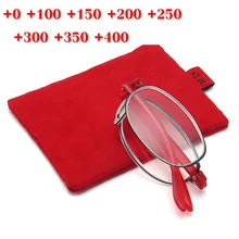 Прогрессивные дальнозоркие 360 градусов фокусированные синие очки для чтения женские складные маленькие очки синий светильник блокирующие очки NX