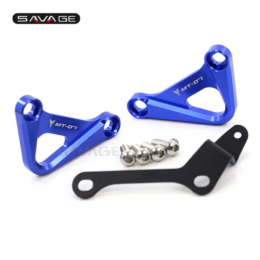 

Rear Footrest Blanking Plates For YAMAHA MT-07 MT07 FZ-07 FZ07 2014-2020 19 18 Motorcycle Racing Hook CNC Foot Rest Left Right