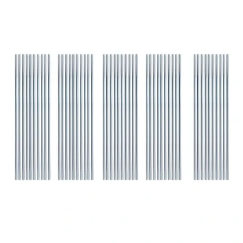 

50Pcs 2mm 50cm/19.7" Low Temperature Aluminum Welding Wire Flux Core Soldering Rod WE53 Copper Replacement No Need Solder Powder