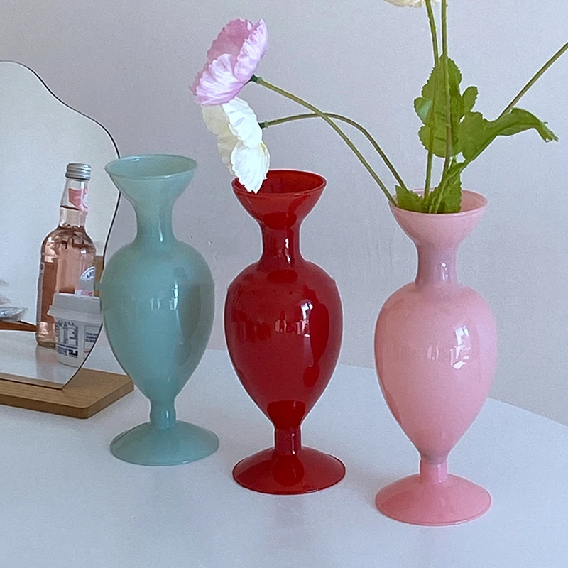 Nordic Flower Vase Tabletop Glass Holder Bottle for Wedding Decor Hydroponic Terrarium Plant Vases Potted | Дом и сад