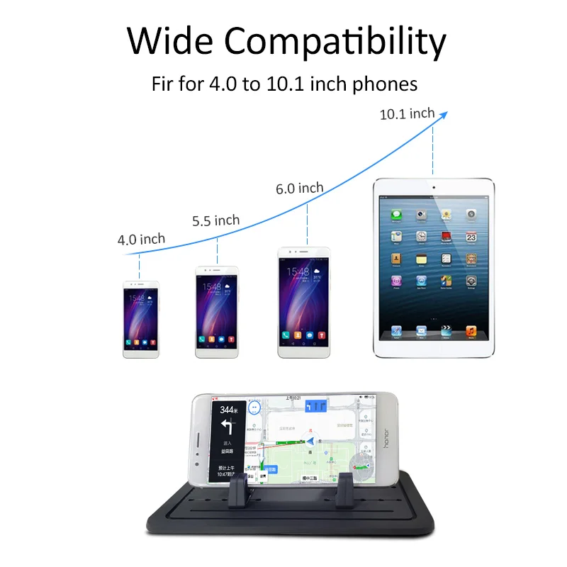 Универсальный силиконовый Автомобильный держатель для apple iphone, держатель для мобильного телефона, подставка для мобильного телефона, поддержка смартфона