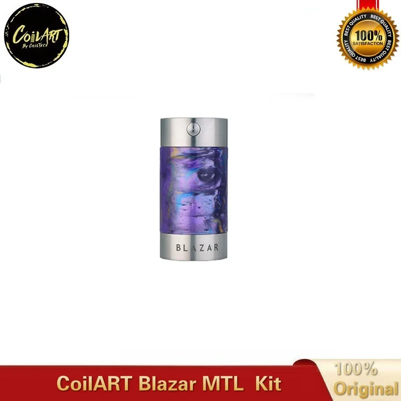 Новый оригинальный CoilART Blazar комплект MTL смоляный механический мод с 4 мл баком для