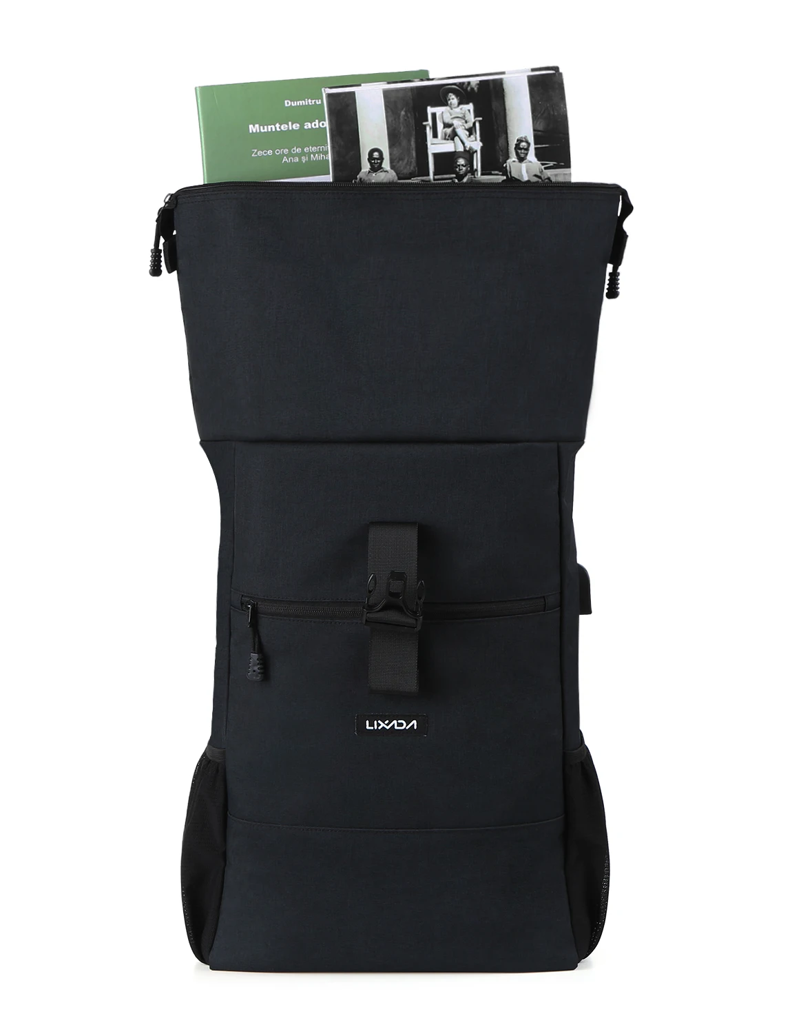 Lixada рулонный топ рюкзак для ноутбука легкий RollTop рюкзак многоцелевой модный школьный дорожный велосипедный рюкзак сумка 18L-26L
