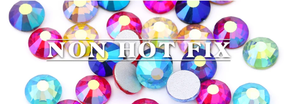 100 stücke Mischen Form Kristall Glas Nail art Zubehör Strass Kleidung Dekoration Flatback Perlen Für DIY Persönlichkeit Design – Detail 1