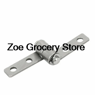 0.3Nm/ 0.5Nm/1.0Nm Iron Nickel Plated Torque Type Friction Positioning Hinge Silver Tone Left