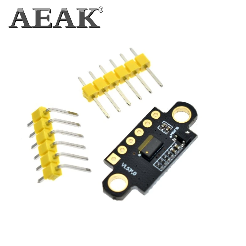 AEAK VL53L0X время полета (ToF) Лазерный диапазон датчика прорыва 940nm GY VL53L0XV2 модуль