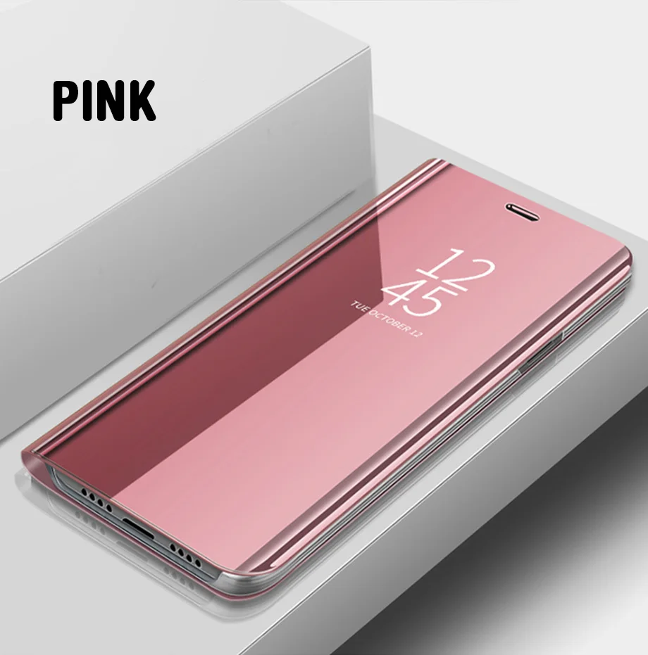 Умный зеркальный стенд флип-чехол для телефона samsung Galaxy S6 S6Edge S6 Edge Plus S7 Edge S8 Plus S9 Plus S11 Plus S101 S10 Plus чехол