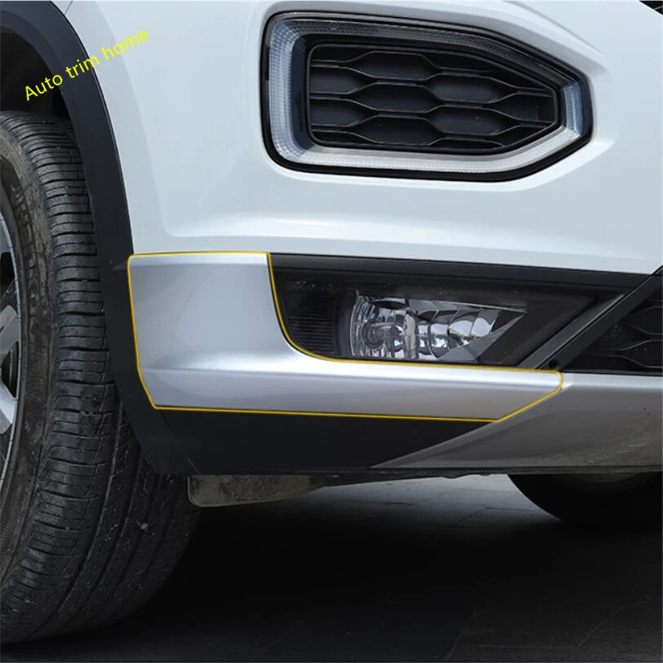 Lapetus переоборудование экстерьера комплект подходит для Volkswagen T-Roc T Roc ABS передний бампер угловая Защитная крышка отделка 2 шт