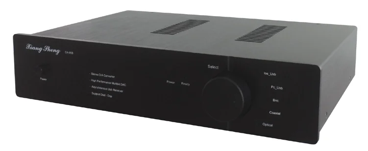 Черный XiangSheng DAC-05B USB HiFi DAC асинхронный XMOS/Dual AK4497/DSD баланс цифровой аудио декодер - Цвет: Черный