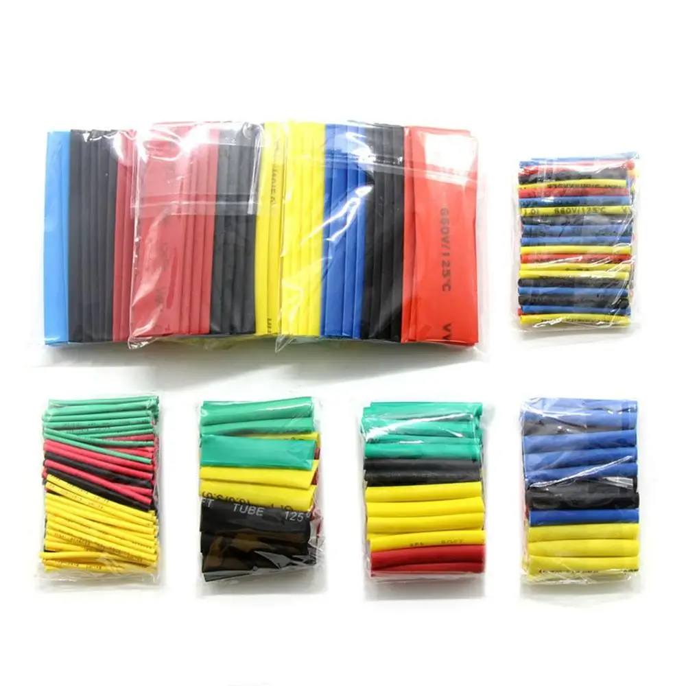 

1Set Heat Shrinkable Tube Insulation Sleeve Flame Retardant Terminal Electrical Household Wiring Data Line Heat Shrinkable Tube