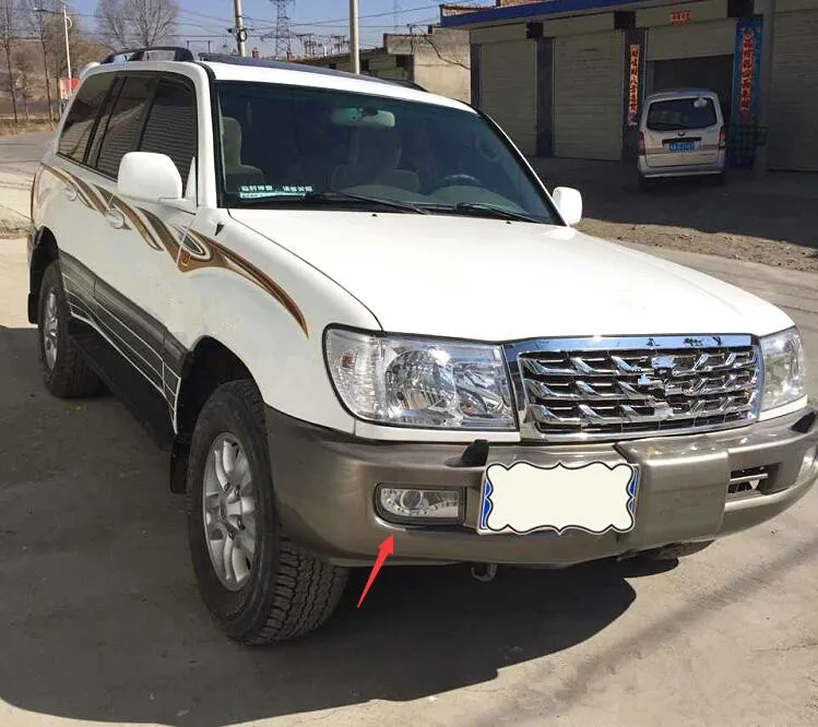 2 шт. светодиодный ные Противотуманные фары на передний бампер для Toyota Land Cruiser LC100