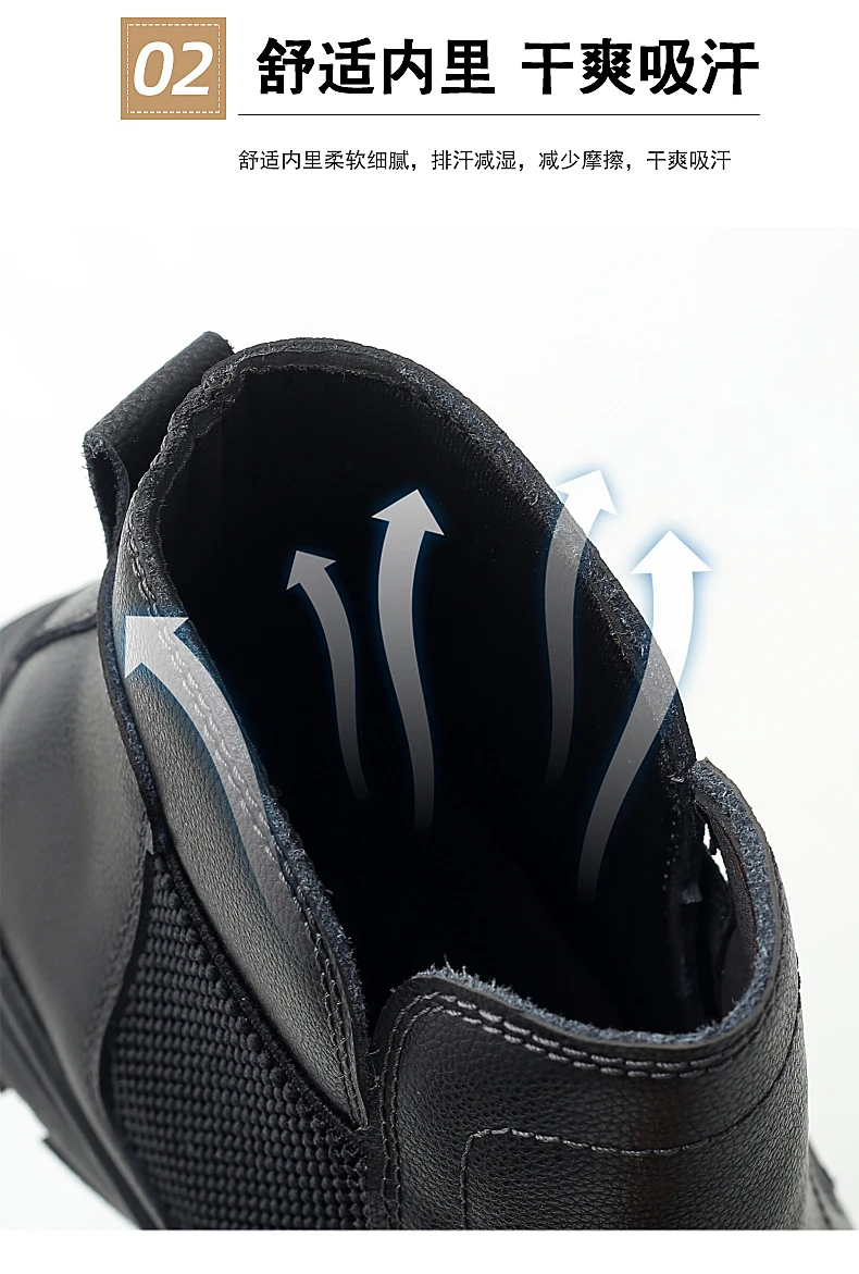 New Chelsea Boots Men Autumn Early Winter Leather Quality Slip Ons Motorcycle Brand Man Warm Shoes Fashion Mens Boots CHANGTU