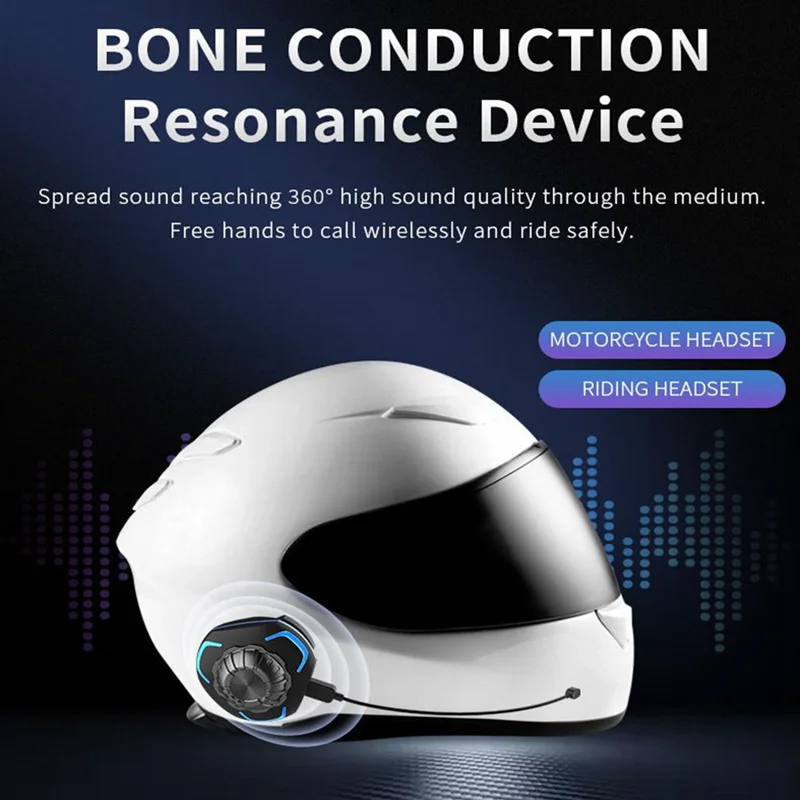 Motorcycle Helmet Headsets Stereo Speaker Headphones Wireless
