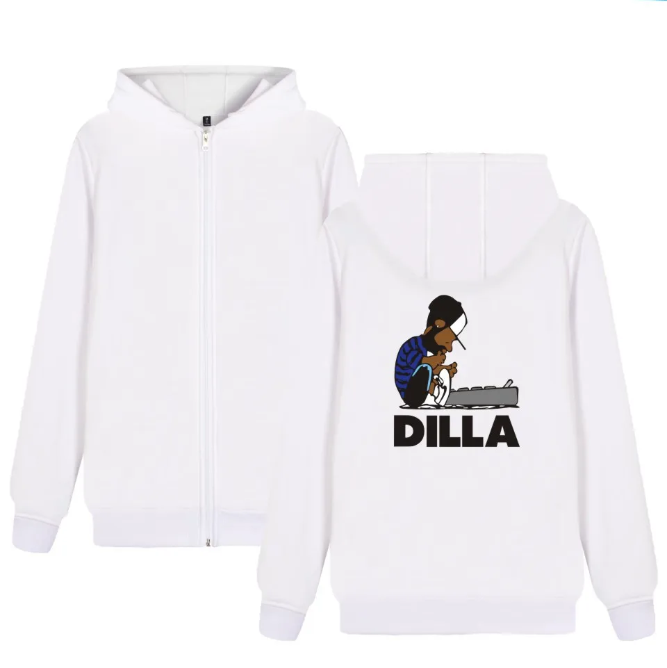 Friday Clothing AliExpress Hot Models Doom Game Celebrity Style Printed Versatile Hooded Zipper Hoodie