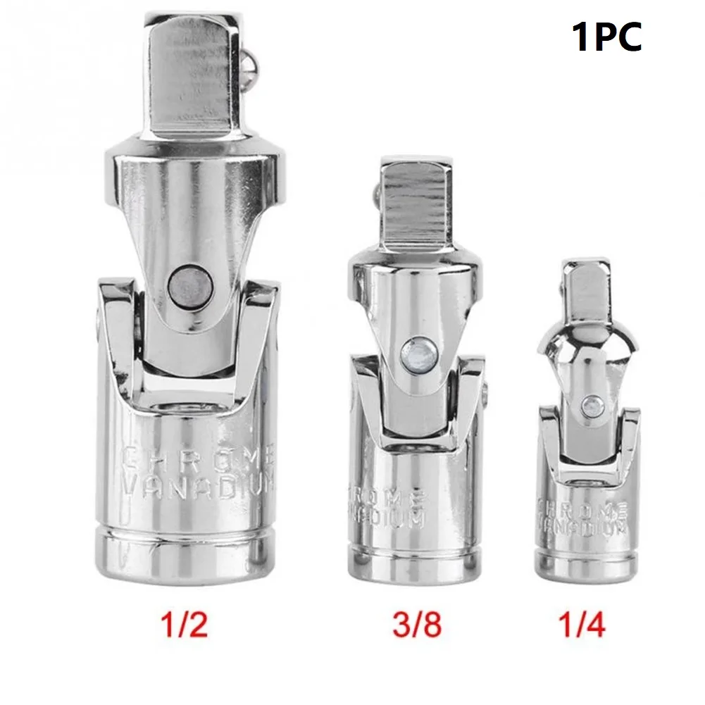 Walfront Universalgelenk-Set – 1/4”, 3/8”, 1/2” Antrieb, Chrom-Vanadium-Stahl, Für Enge Räume