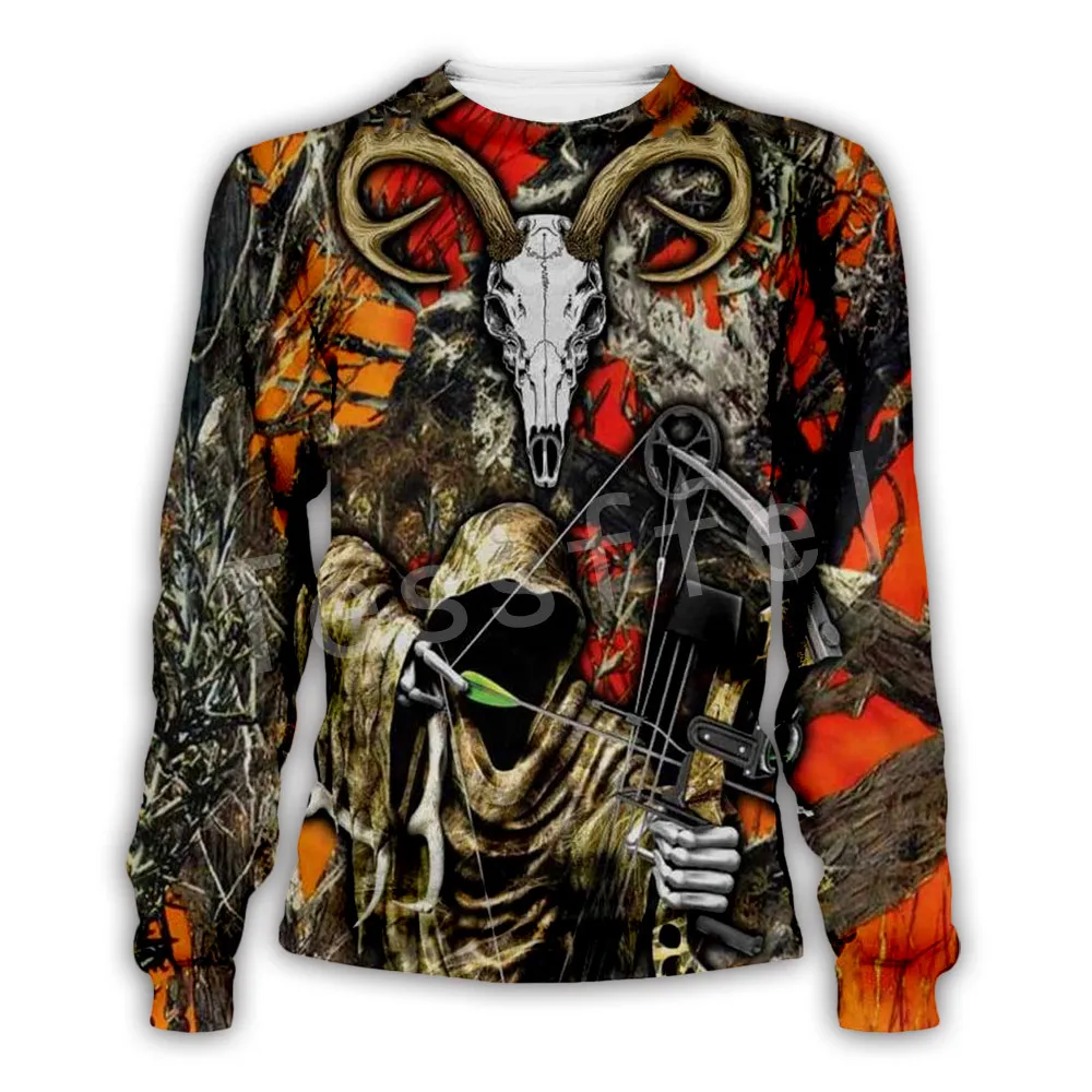  Tessffel Hunter Animal Camo Fashion Tracksuit 3D Print Hoodie/Sweatshirt/Jacket/Mens Womens colorfu
