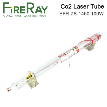 

FireRay EFR CO2 Laser Tube ZS-1450 100W Length 1450mm Dia.80mm for Co2 Laser Cutting and Engraving Machine